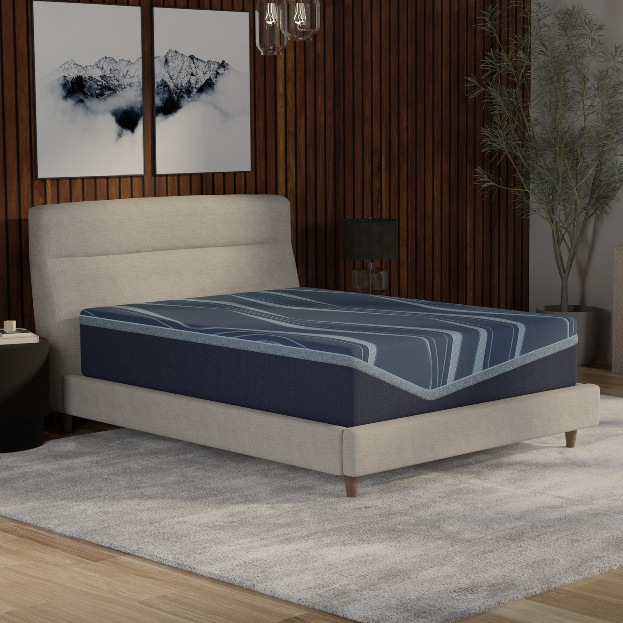 14" ActiveAlign Reactive Copper Zoned Hybrid Mattress – Medium Soft view 2
