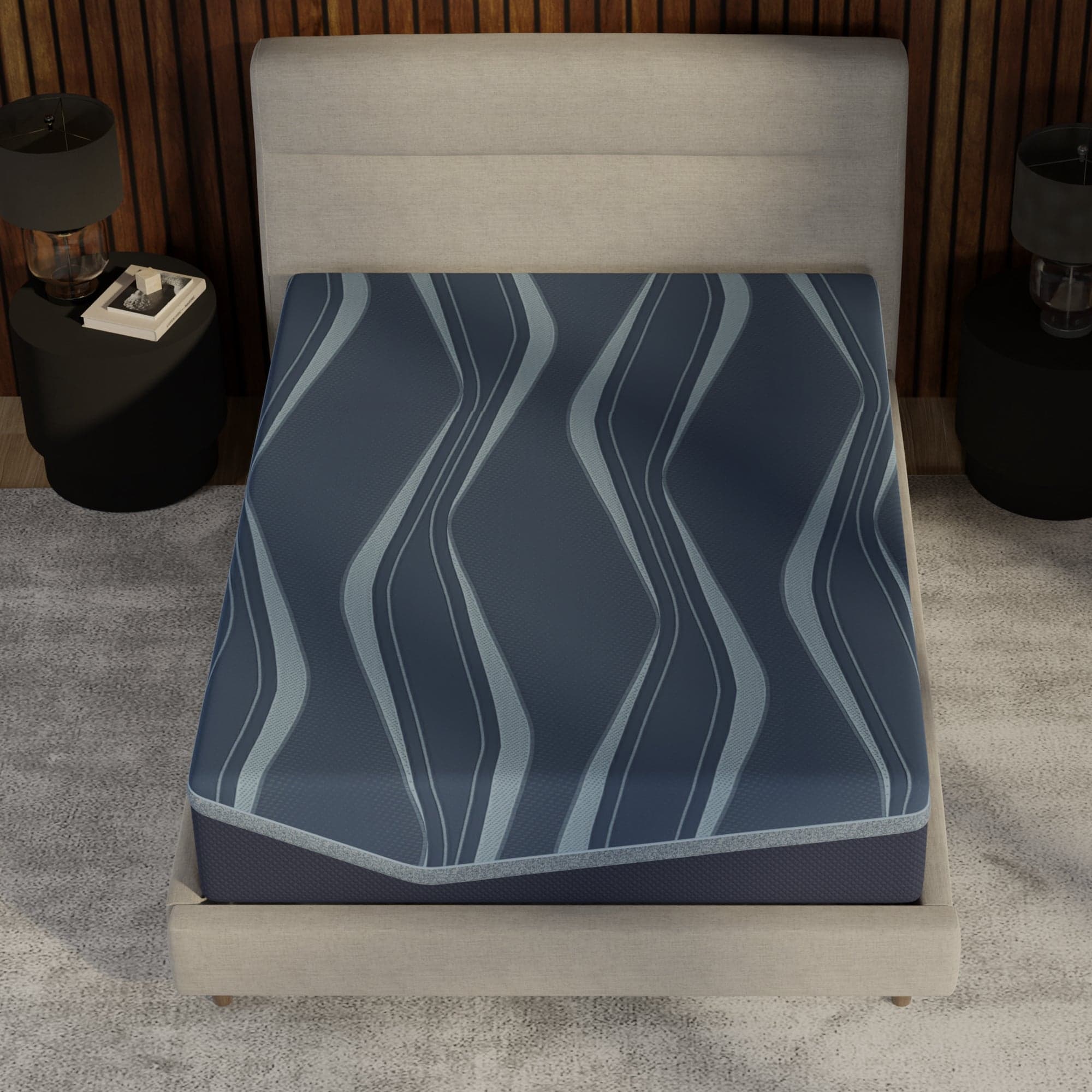 14" ActiveAlign Reactive Copper Zoned Hybrid Mattress – Medium Soft view 3