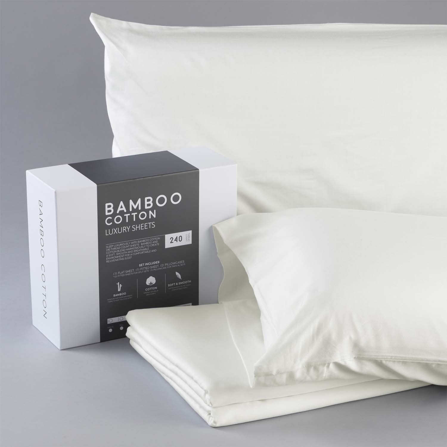 Bamboo Cotton Luxury Bed Sheets view 4