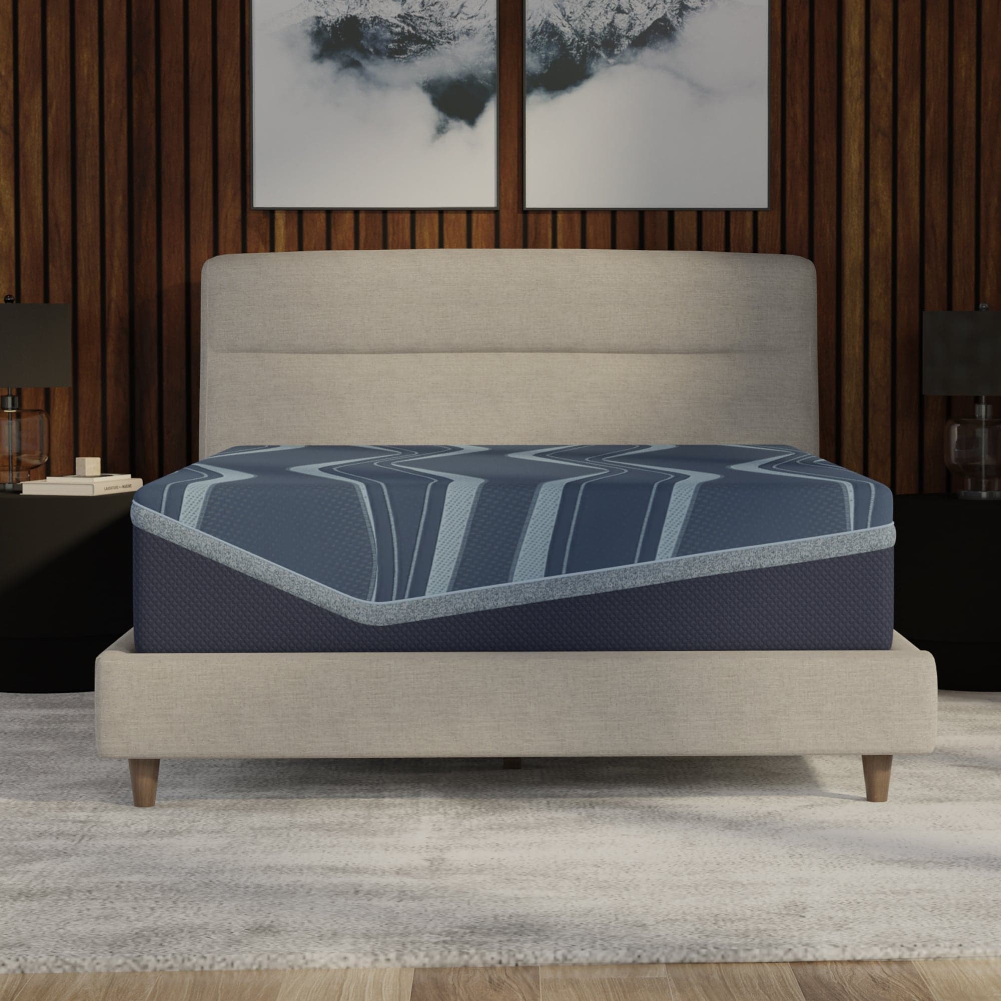 14" ActiveAlign Reactive Copper Zoned Hybrid Mattress – Medium Soft